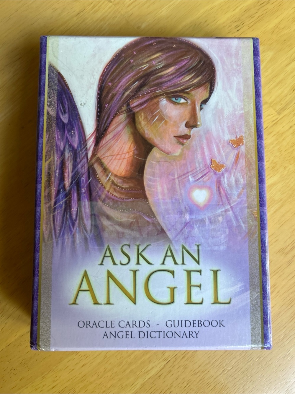 Ask An Angel Oracle Cards and Book Set by Toni Carmine Salerno